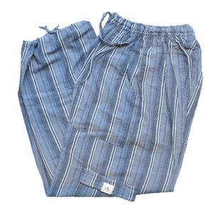 (XL) Blueish Grey with White stripes 0221