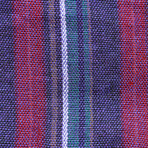 (XL) Purple on Purple with Greyish and White Stripes 0225
