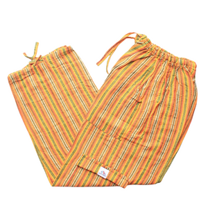 (XL) Yellow with Green and Black stripes 0264
