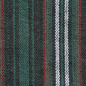 (Large) Green with White, Black, and a Red stripe 0251