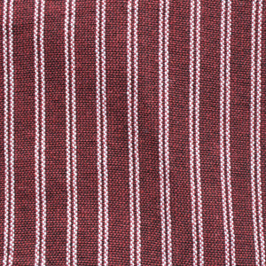 (Small) Maroonish with White Stripes 0239