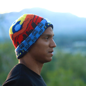 Reversible Alpaca Beanie. Denver, Colorado