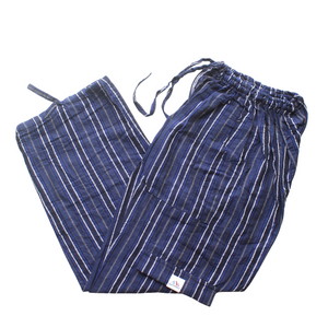 (XL) Navy with White and Black stripes 0260