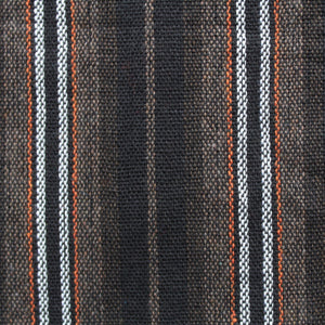 (Small) Brown with Orange and White stripes 0240
