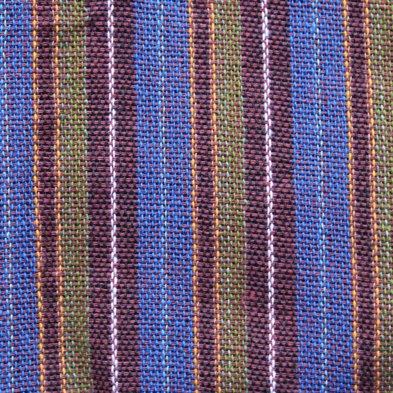 (Small) Blue with Greenish Brown, Red, and White 0241