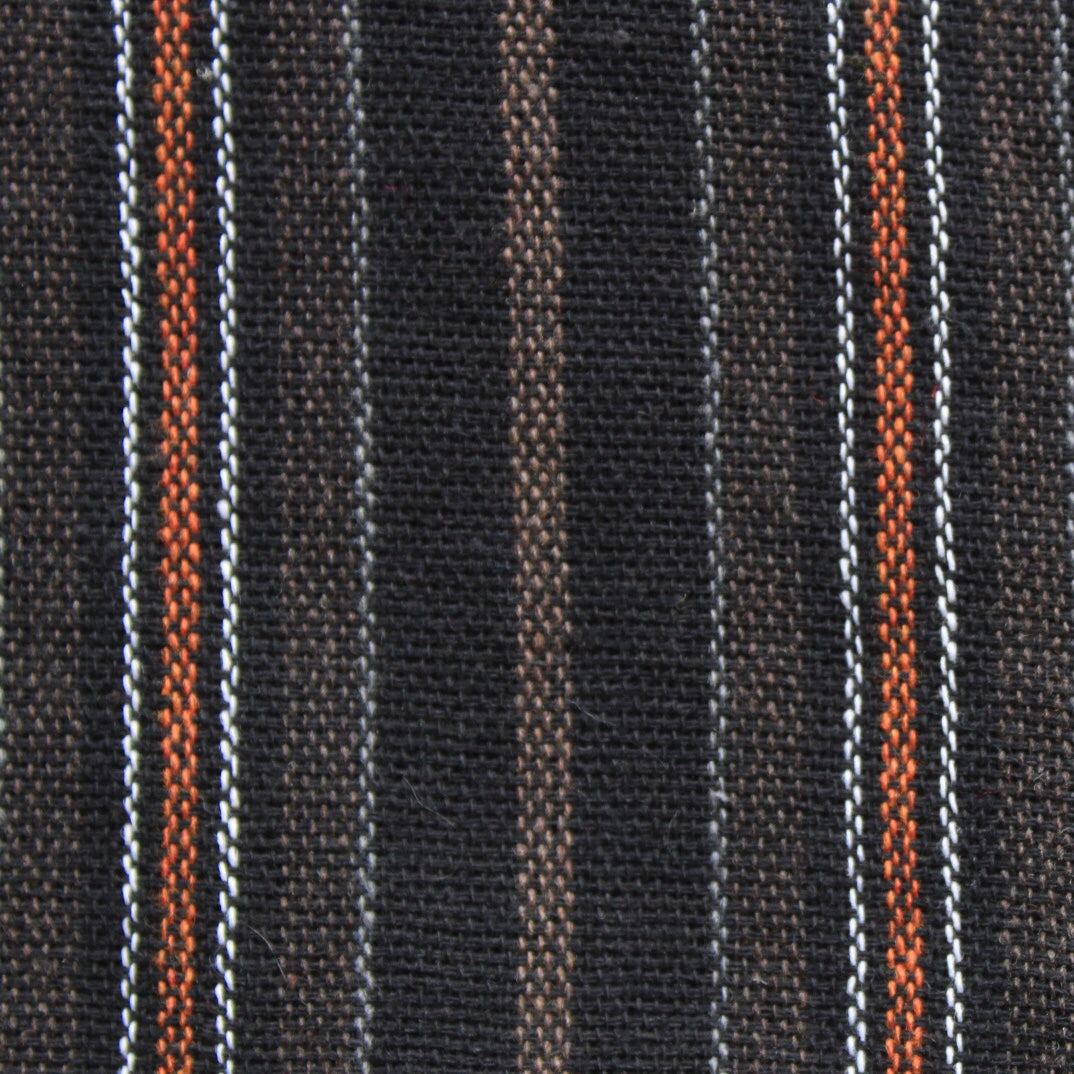 (XL) Black with Brown and an Orange stripe 0265