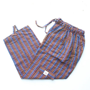 (Small) Blue with Greenish Brown, Red, and White 0241