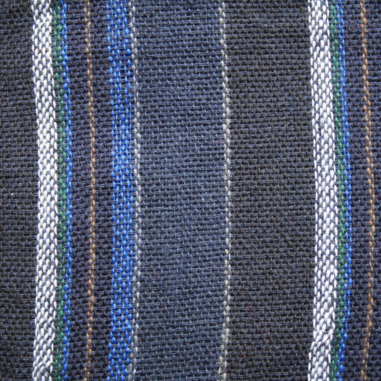 (Medium) Black and Blue with a Yellow Stripe 0245