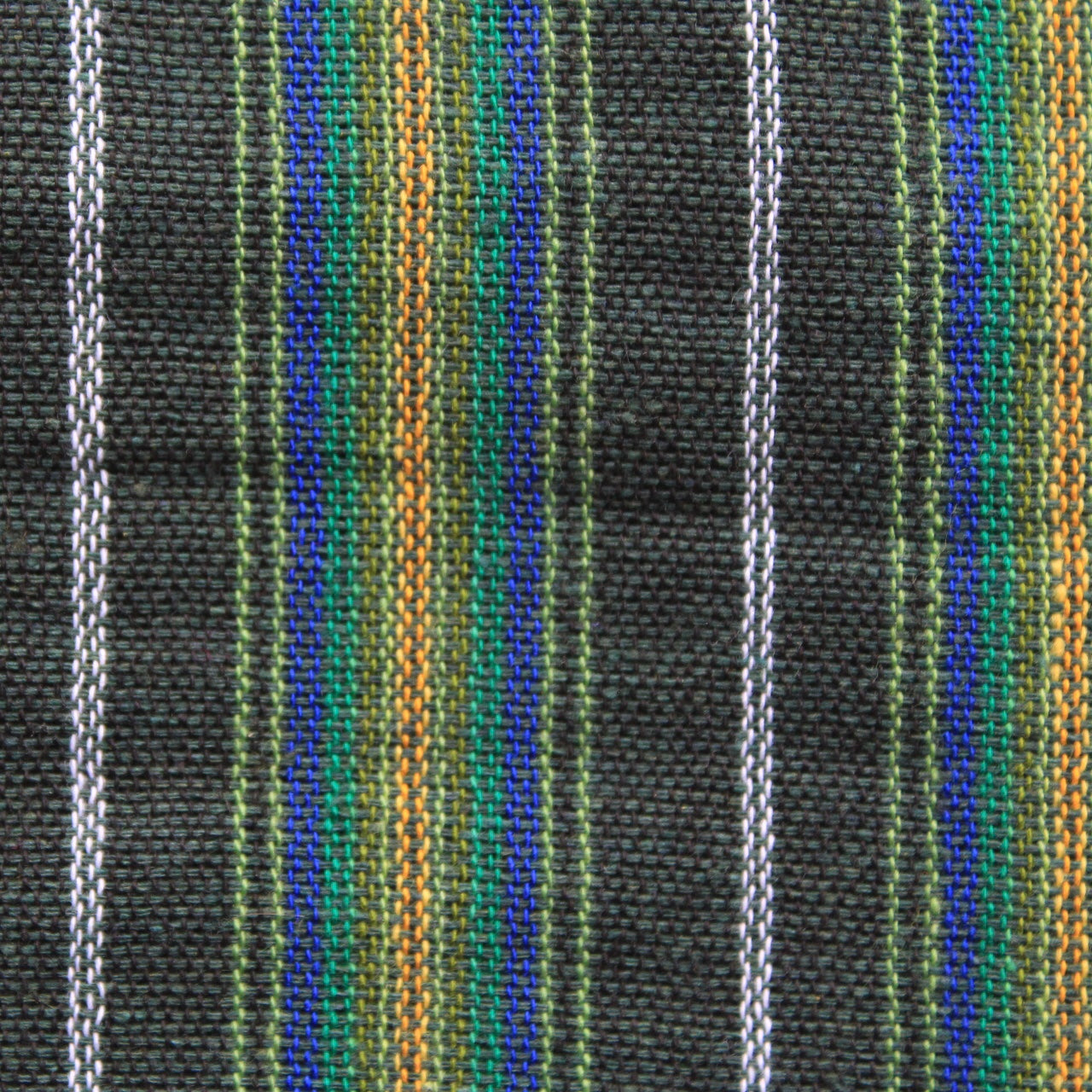 (Small) Green with Yellow, Black, and White stripes 0244
