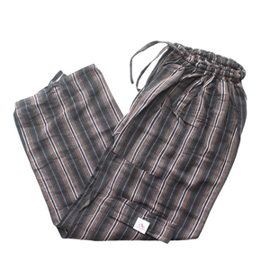(Small) Brown with Orange and White stripes 0240