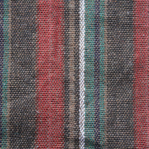 (XL) Red with Green and White stripes 0261